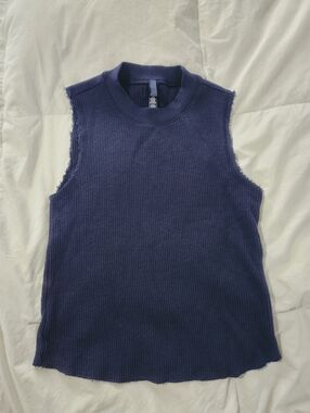 Skims Tank Top Navy Blue Size Small
